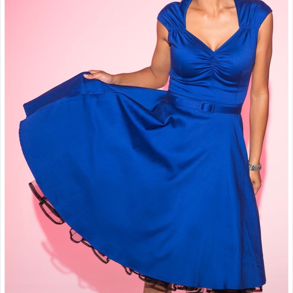 Blue Heidi dress